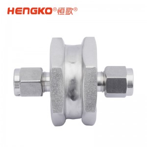 不銹鋼高精度全焊接直通型過(guò)濾器卡套管接頭