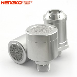 恒歌定制孔徑0.2-120μm不銹鋼氣體傳感器防爆外殼，耐腐蝕防水金屬過(guò)濾器