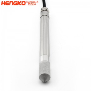管道用溫濕度探頭 長桿通風管道工業(yè)級防護溫濕度探頭