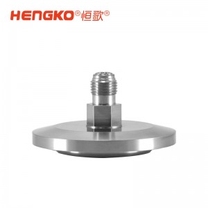 微電子半導(dǎo)體晶圓制程工藝氣體過濾終端 316L 外殼快速進氣擴散器