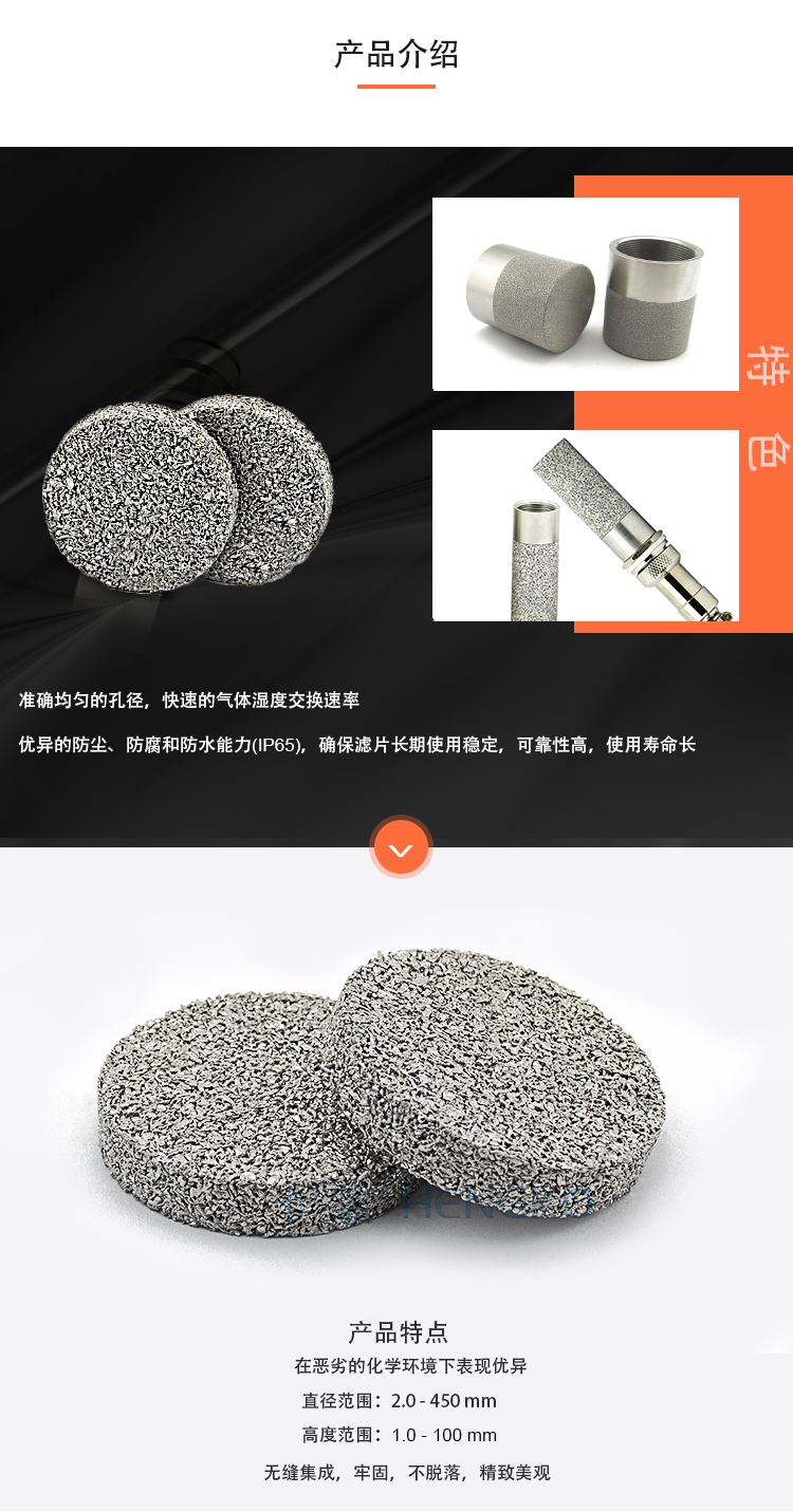 燒結(jié)不銹鋼316L濾片