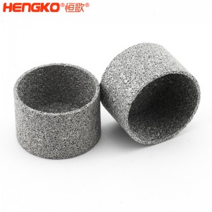 廠家直銷316L粉末不銹鋼濾筒過濾器耐高溫耐腐蝕易清洗壽命長(zhǎng)濾芯