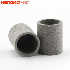 濾芯廠家定制微米級(jí)燒結(jié)不銹鋼濾芯_多孔金屬粉末不銹鋼濾管污染水過(guò)濾用