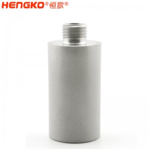 恒歌濾芯廠家供應化學工業(yè)材料過濾不銹鋼濾芯_吸震滲透性好金屬多孔材料