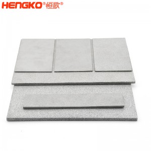 廠家直銷316不銹鋼粉末燒結(jié)濾板高強(qiáng)度耐高溫耐腐蝕，化工制藥過(guò)濾不銹鋼過(guò)濾器