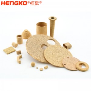 廠家直銷價(jià)格 燒結(jié)粉末銅過(guò)濾器銅壓縮空氣油分離器芯通風(fēng)口