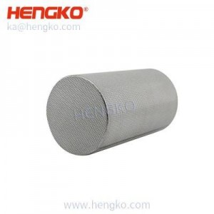 工廠定制耐高溫?zé)Y(jié)多孔不銹鋼304 316 316L絲網(wǎng)筒式高效過(guò)濾器