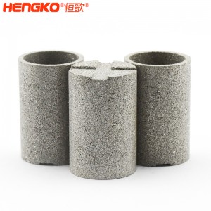 廠家直銷孔徑0.2-90um多孔不銹鋼濾筒工業(yè)除塵濾芯過濾精準(zhǔn)耐腐蝕，用于凈化污水