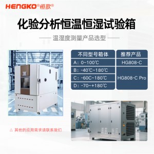 恒溫恒濕試驗箱溫濕度變送器_±0.8%RH超高精準溫濕度變送器