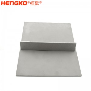 恒歌燒結(jié)不銹鋼316多孔金屬氣體擴散層過濾板一般小于5.9″ 制氫和儲存用