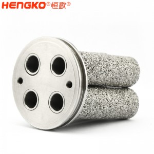 恒歌定制批發(fā)不銹鋼多孔過濾器,使用壽命長一體精美氣液工業(yè)設備濾芯