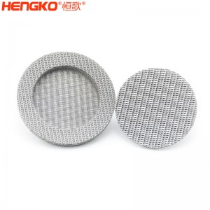 恒歌定制不銹鋼過(guò)濾片批發(fā),燒結(jié)不銹鋼過(guò)濾網(wǎng)片耐高溫耐腐蝕