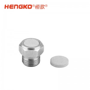 恒歌金屬氣動消音器用于電磁閥、氣缸、空壓機(jī)等設(shè)備消音降噪