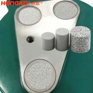 按需定制316L燒結(jié)不銹鋼濾柱_氣動(dòng)閥門控制平衡塞防爆不銹鋼過(guò)濾器