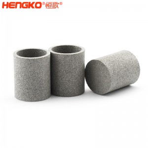 廠家直銷孔徑0.2-90um多孔不銹鋼濾筒工業(yè)除塵濾芯過濾精準(zhǔn)耐腐蝕，用于凈化污水