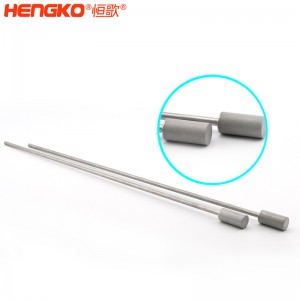 廠家批發(fā)316L不銹鋼長桿不銹鋼曝氣頭耐腐蝕防塵，用于二氧化碳/氧氣擴(kuò)散